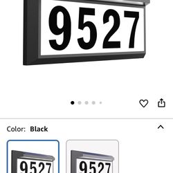 LED ADDRESS SIGN