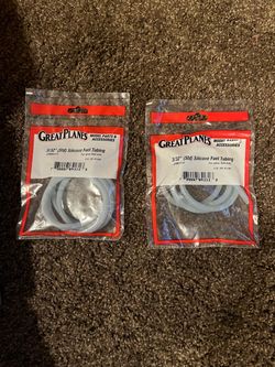 Great Planes 3/32" Silicone Fuel Tubing – 2 Pack