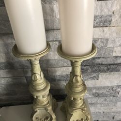 Rustic Candle Holder 