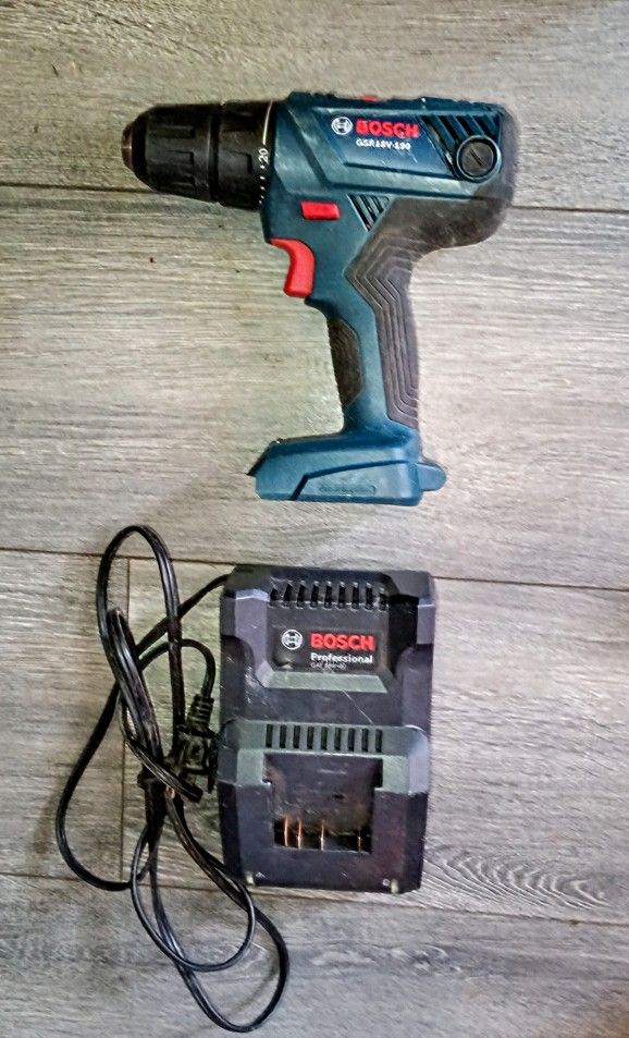 Bosch Drill No Battery Has Charger