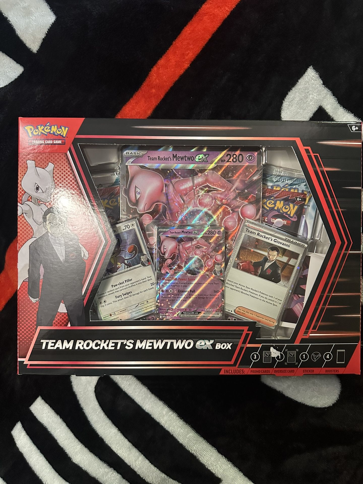 Team Rocket Mew Two Ex Box New