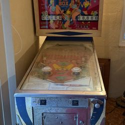 Vintage Gottlieb’s Jack in the Box Pinball Machine 