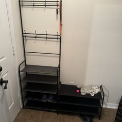 Shoe And Hat Rack