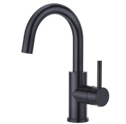 Matte Black Single Handle Bar Faucet