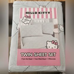 Hello Kitty Sheets (Twin) 