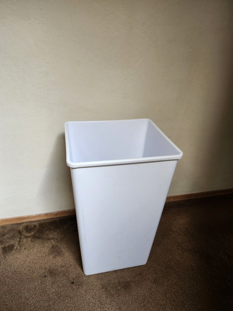 White Plastic Bin