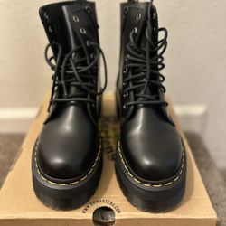Dr Martens Black Jadon Platform Boot NEW