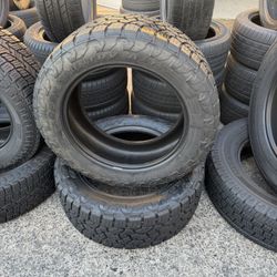 2 Llantas 275/55/20 Dela Toyo 95% De Vida 