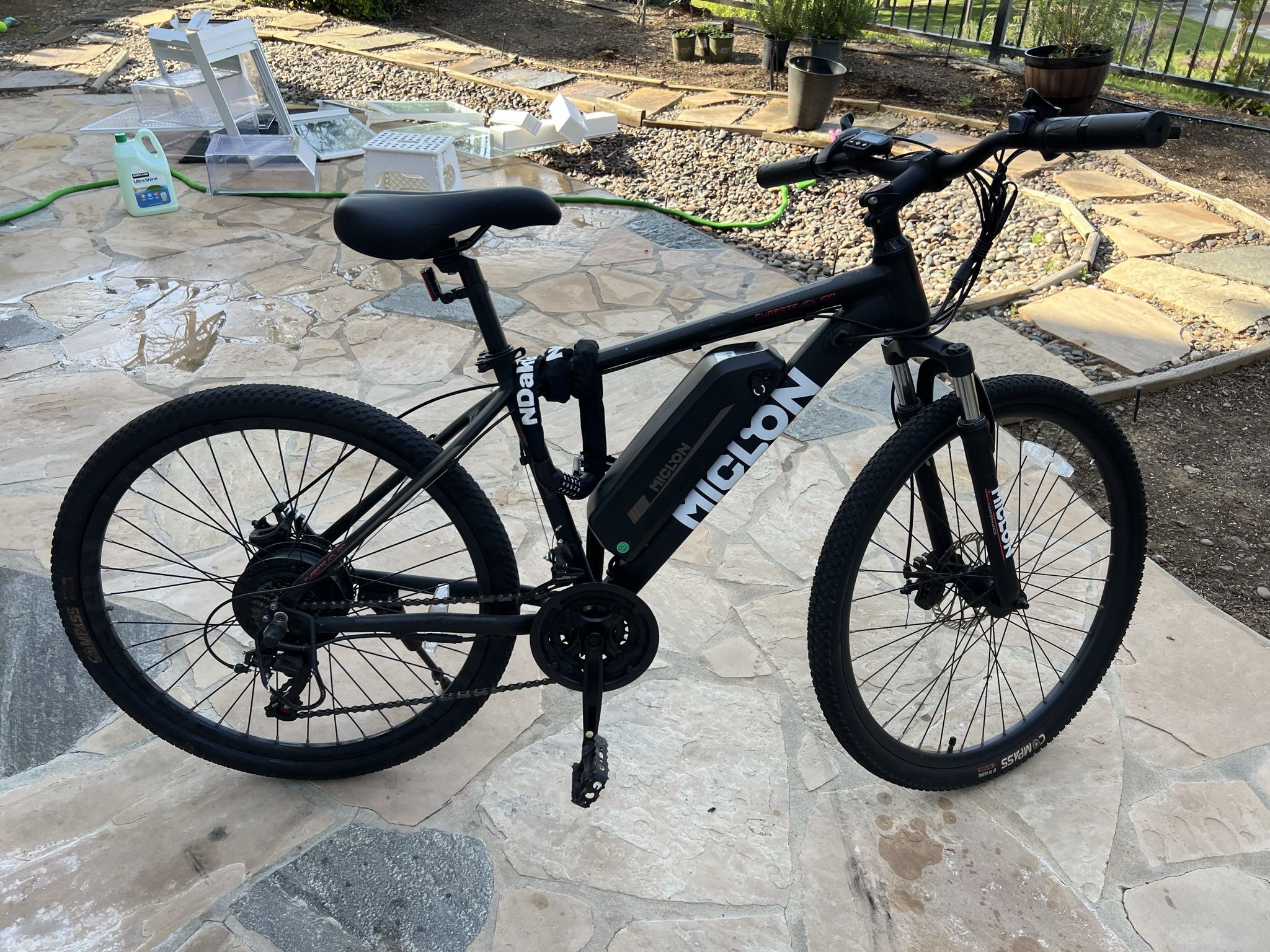 MICLON Cybertrack 100 Electric Mountain Bike Fast Charging, Powerful