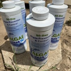 Pool Algae reduces 5 Bottles Each 32 Onces
