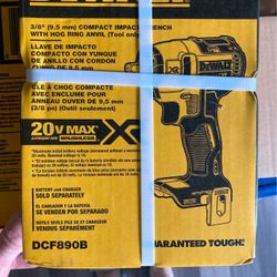 New Dewalt Brushless 3/8 Impact Sealed In Box