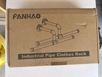 New Fanhao Industrial Pipe Clothing Closet Storage Rack