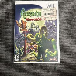 Wii Game Goosebumps Horrorland Game