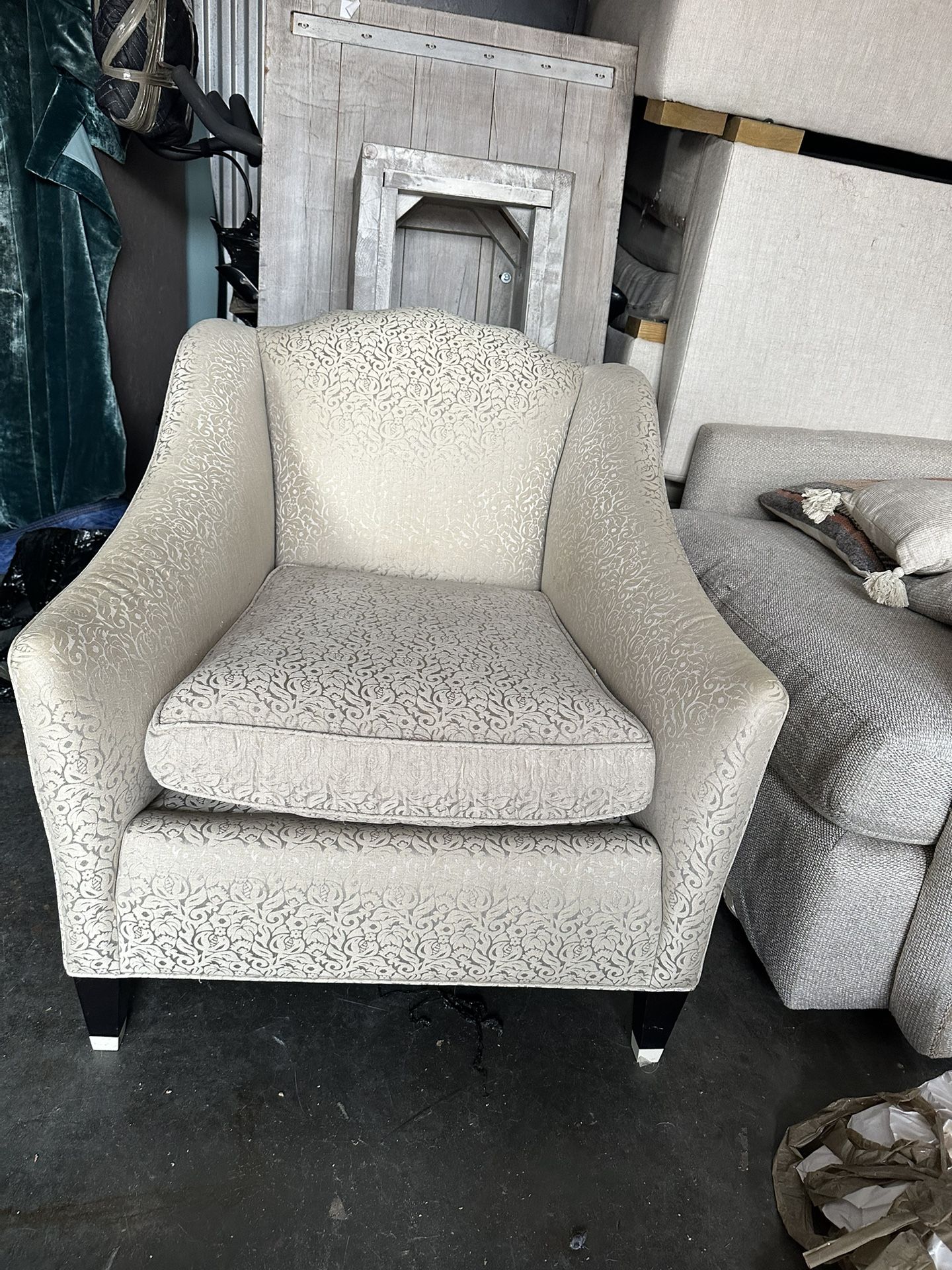 Ferrell Mittman wingback armchair