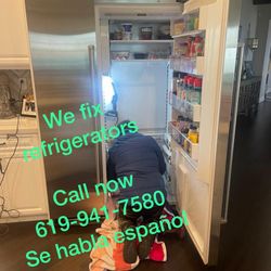 We Repair Refrigerators . Se Reparan Refrigeradores