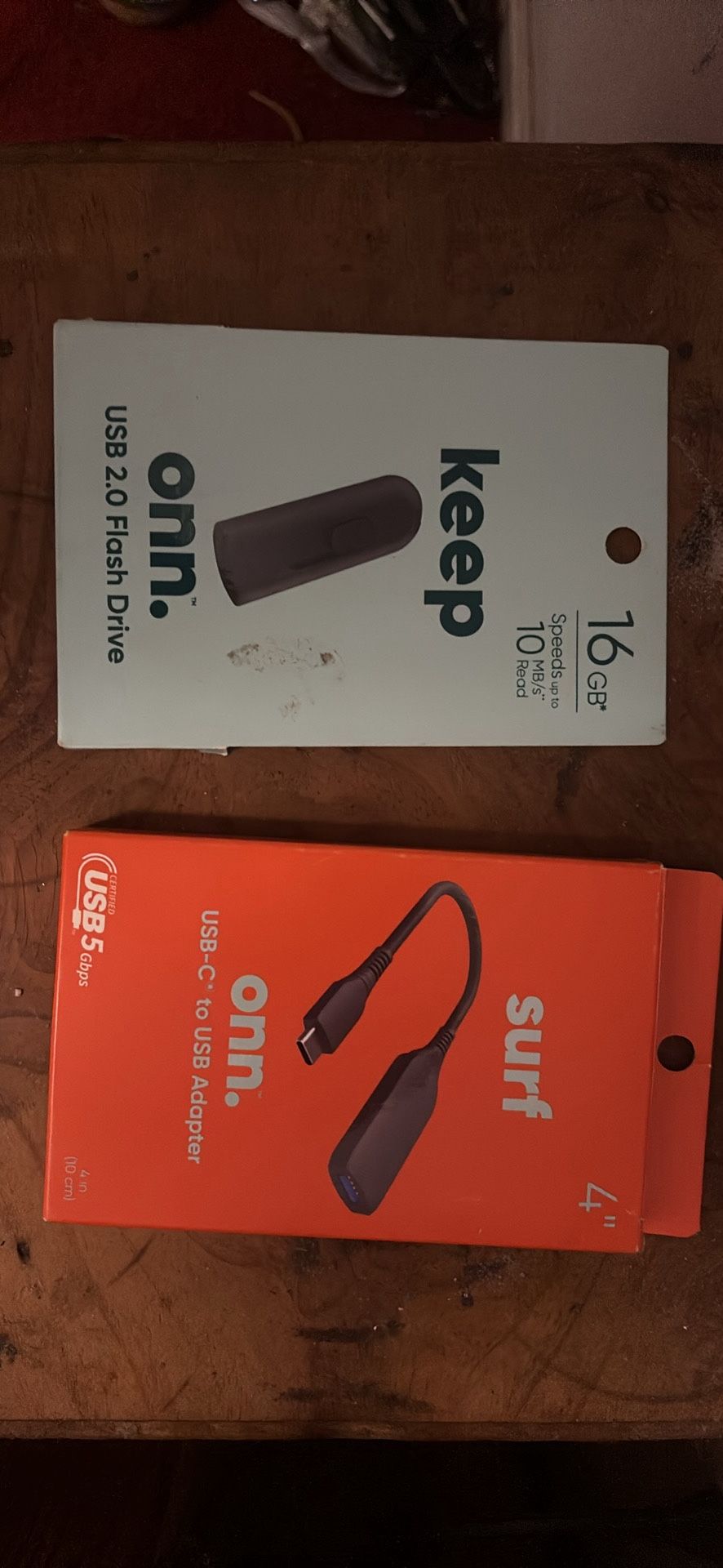 Flash Drive And Adapter