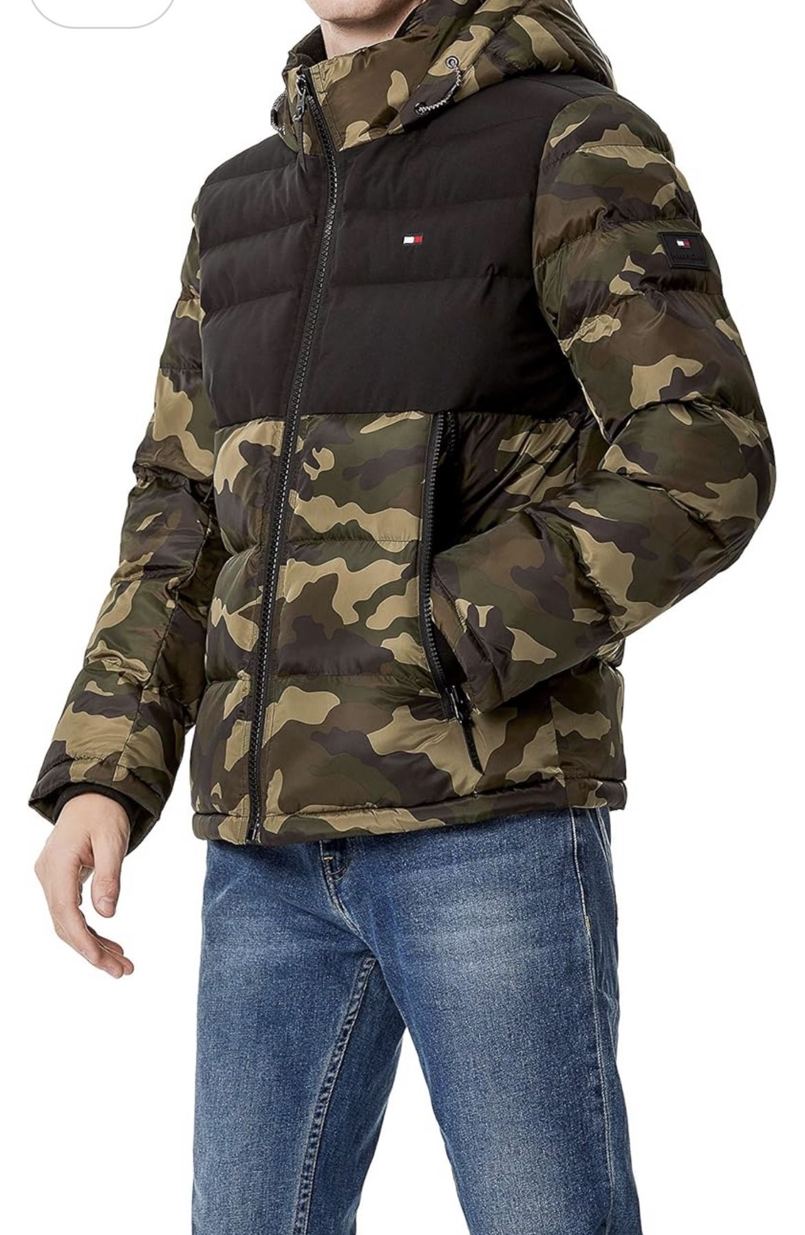 Tommy Hilfiger Men's Hooded Puffer Jacket Sz.L