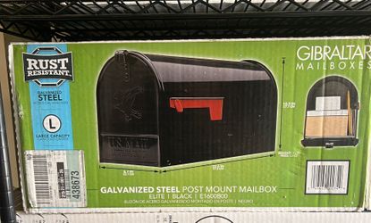 Gibraltar Mailbox Rust Resistant Large