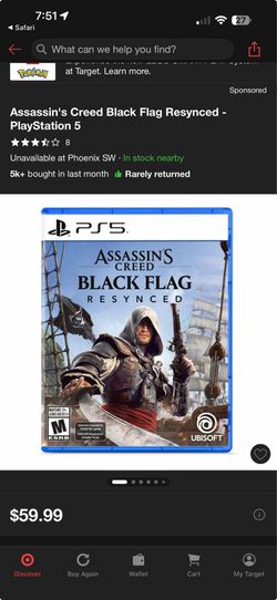 Assassins Creed Black Flag PS5