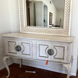 Console Table With Mirror