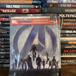 Avengers Endgame 4k Limited-Edition Collectible Steelbook 