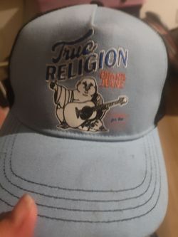 True Religion Trucker Hat - Blue