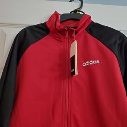 New Adidas Boys Tracksuit. Size L