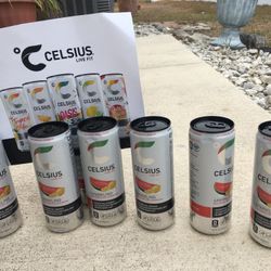 Celsius  Energy Drinks For Sale $1.50Each Or Total $32