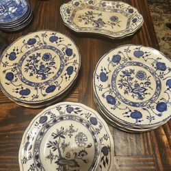 Allerton England Blue Onion