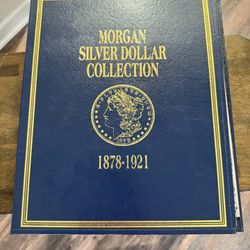 Morgan Silver Dollar Collection Folder 