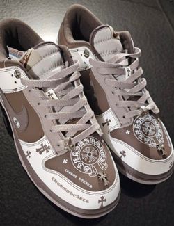 Chrome Heart Custom Nike Dunks