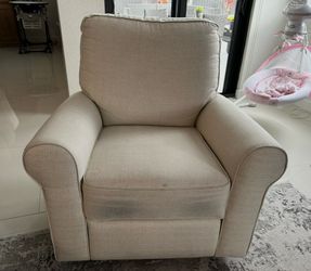 Pottery barn glider recliner