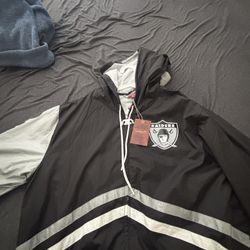 Raiders Mitchell & Ness Wind Breaker