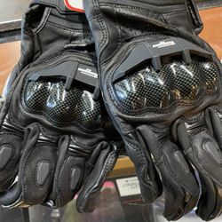 Gloves New Leather Motorcycle Armor Gloves $45