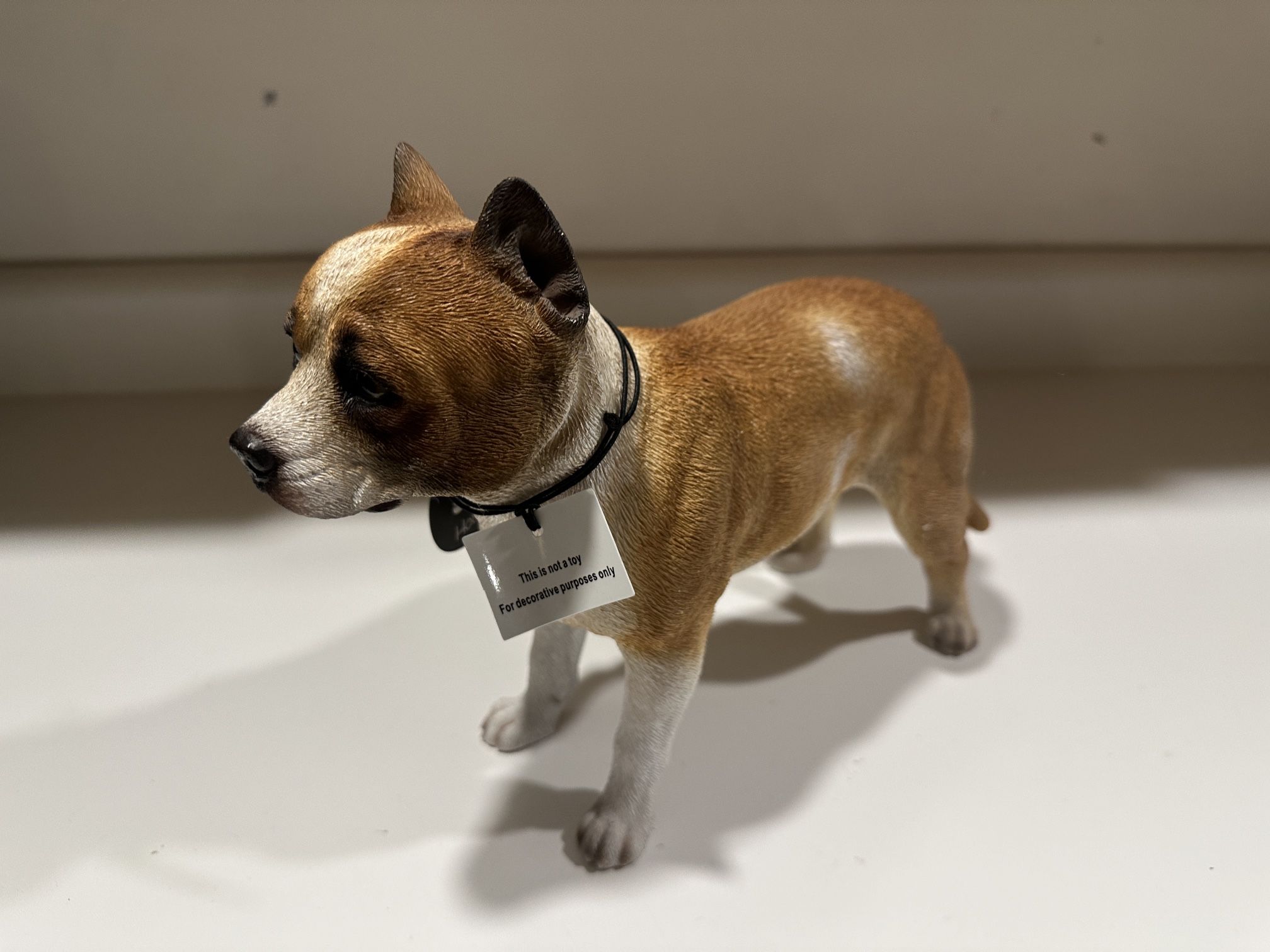 American Pit Bull Terrier dog figurine