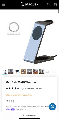 Wireless iPhone Charger