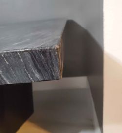 Real marble dining table