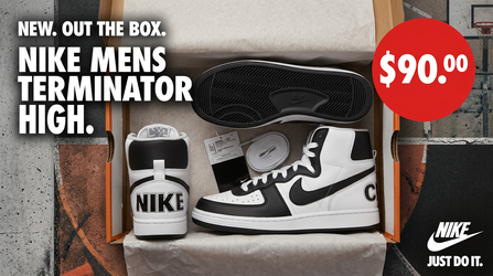 NIKE MENS Terminator High size 9