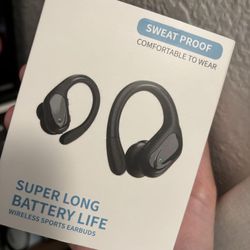 Auriculares inalámbricos Bluetooth de reproducción de 80 horas, pantalla de alimentación con micrófono con cancelación de ruido, auriculares para depo