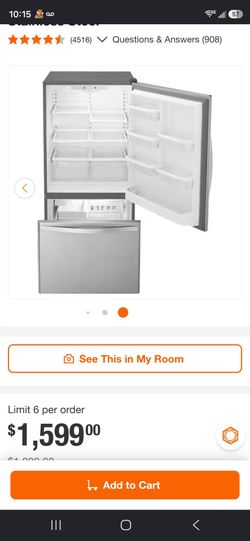 Whirlpool Fridge Brand New) I Can Help You With Free Delivery Within 10 miles distance