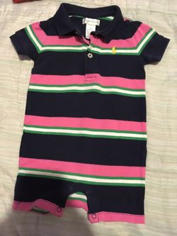 6m Ralph Lauren onesie