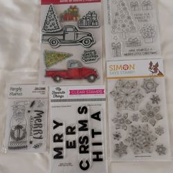 Christmas Stamps & Die!  