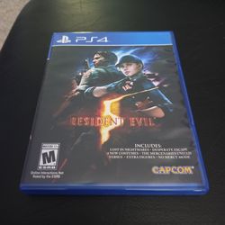 Ps4  Resident Evil 7 & 5
