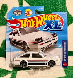 Hot Wheels XL 1987 Toyota AE86 Sprinter Trueno 2026 Diecast Car BRAND NEW SEALED