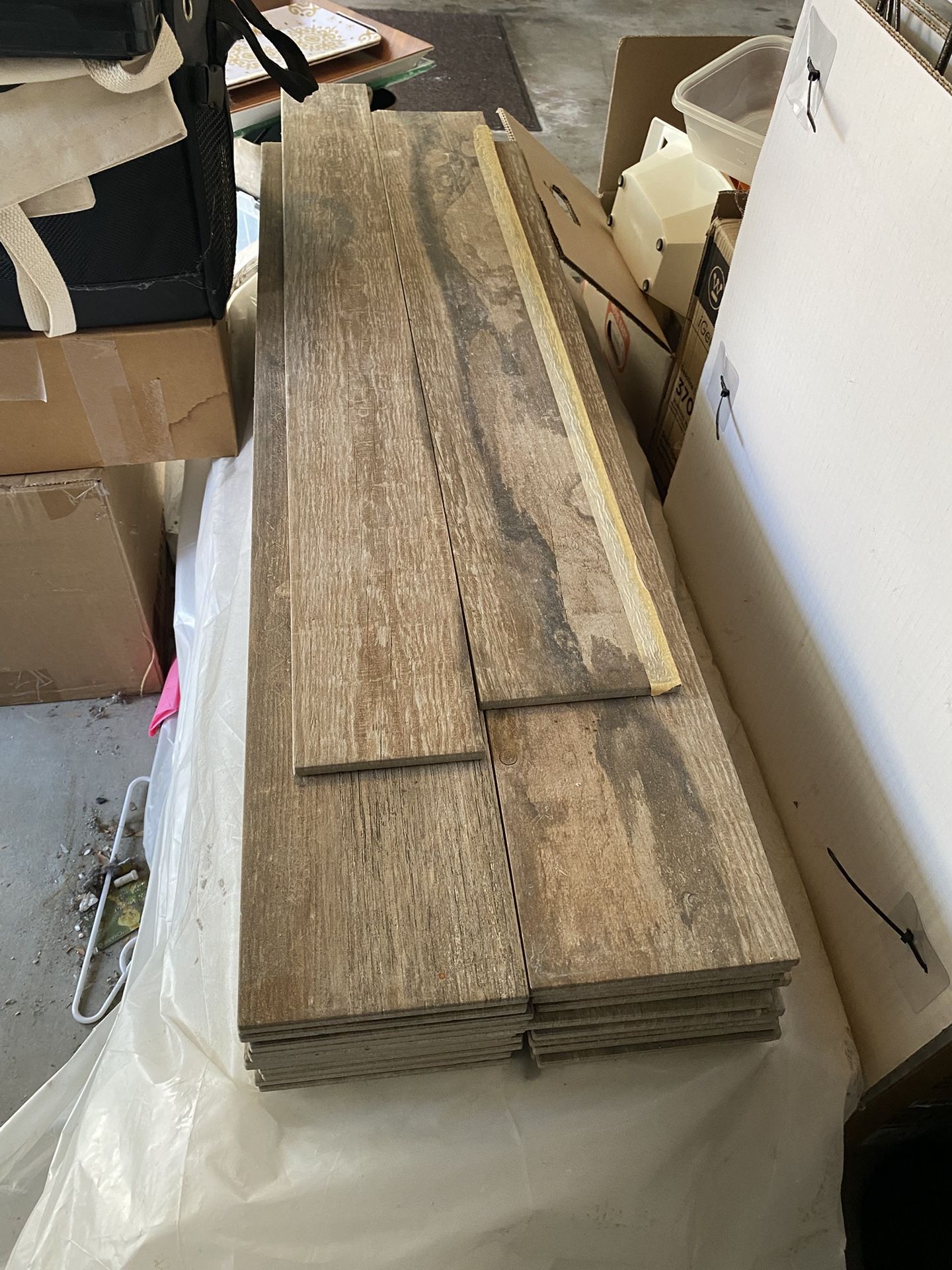 Porcelain Tile 13boxes W6” X L39” 185sq Ft Total