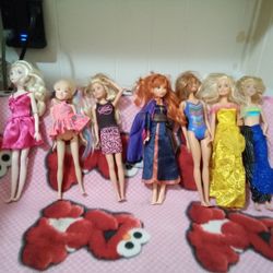 Barbie And Ken Lot Of Dolls Total Of 50 