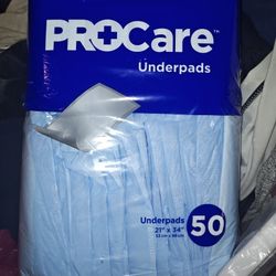 Pro Care Underpads / Potty Pads   3 Packs /$25$ U Pick Up