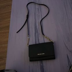 Black & Gold Michael Kors Purse