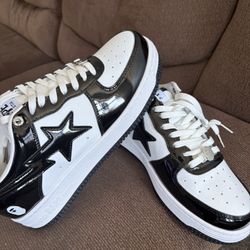 A Bathing Ape Bape Sta Shoes- Size 8.5