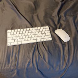 Apple Magic Mouse And Keyboard 
